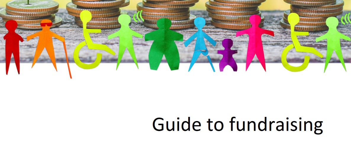 This image is a link to 'Guide to fundraising' pdf.